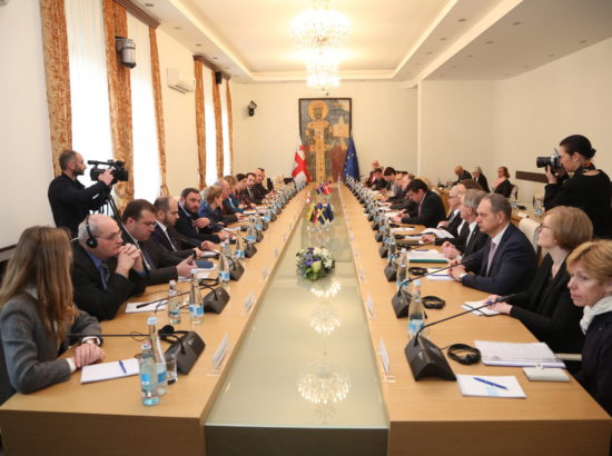 Riigikogu esimees Eiki Nestor osaleb Põhjamaade ja Balti riikide (NB8) spiikrite kohtumisel Gruusias
